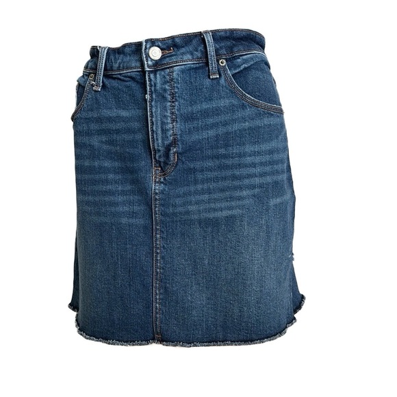 Old Navy Raw Hem Denim Mini Skirt - Picture 12 of 15